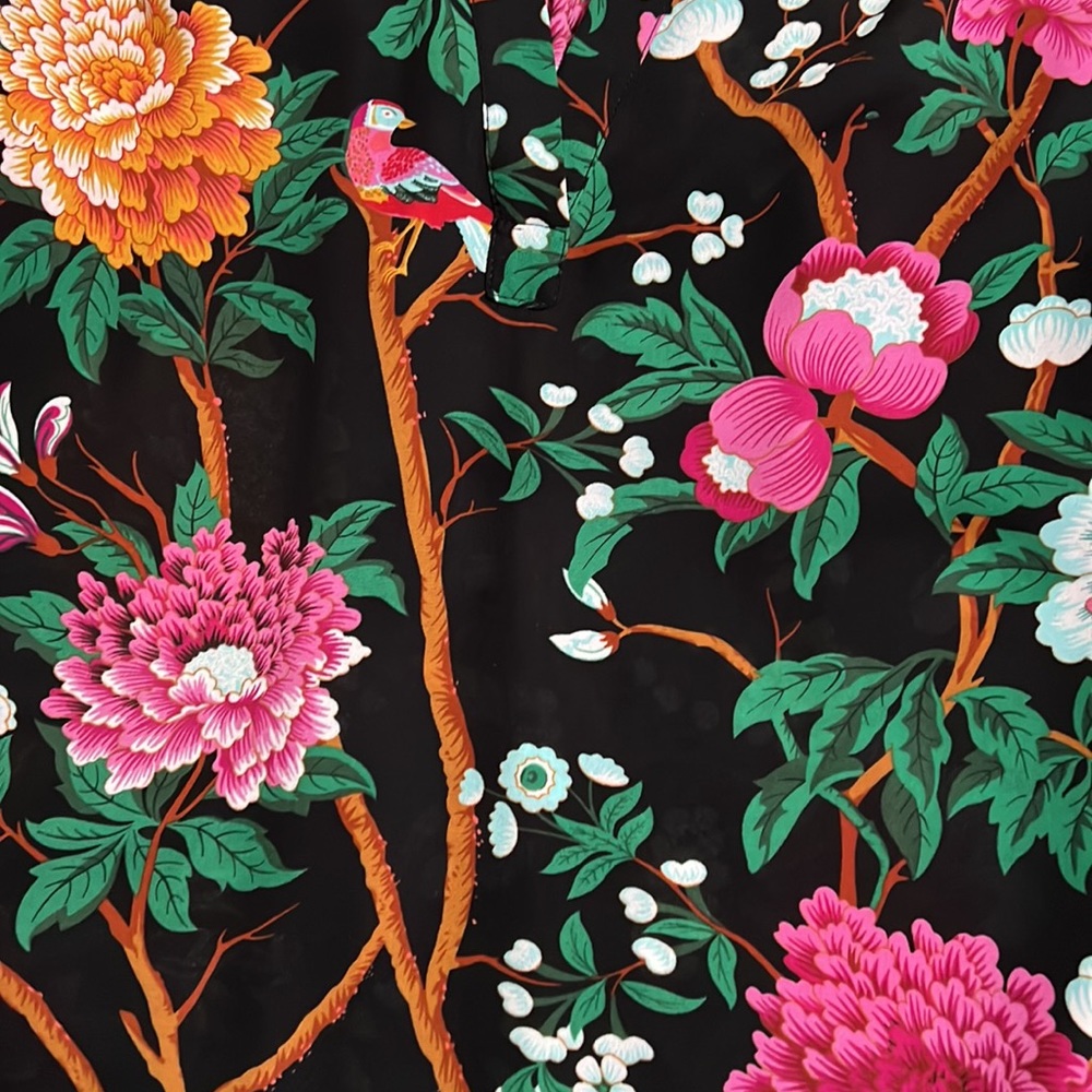 Dalia blouse, size L, floral - Picture 5 of 6